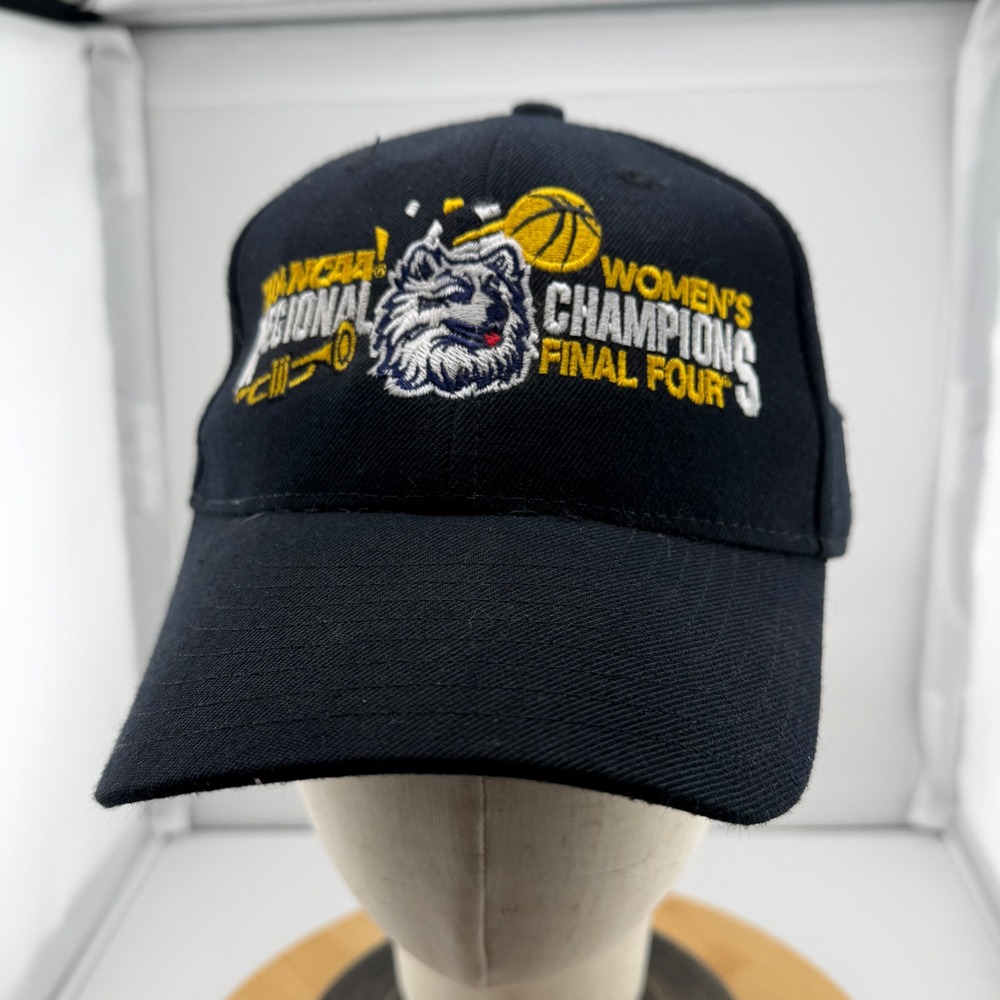 New Era UConn Huskies 2004 NCAA Womens Regional Champions Final Four Hat Navy